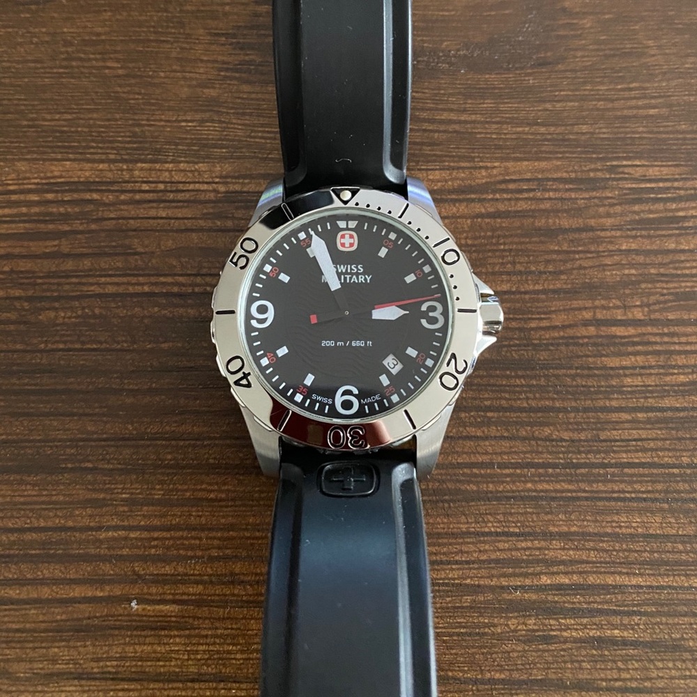 Swiss army diving watch